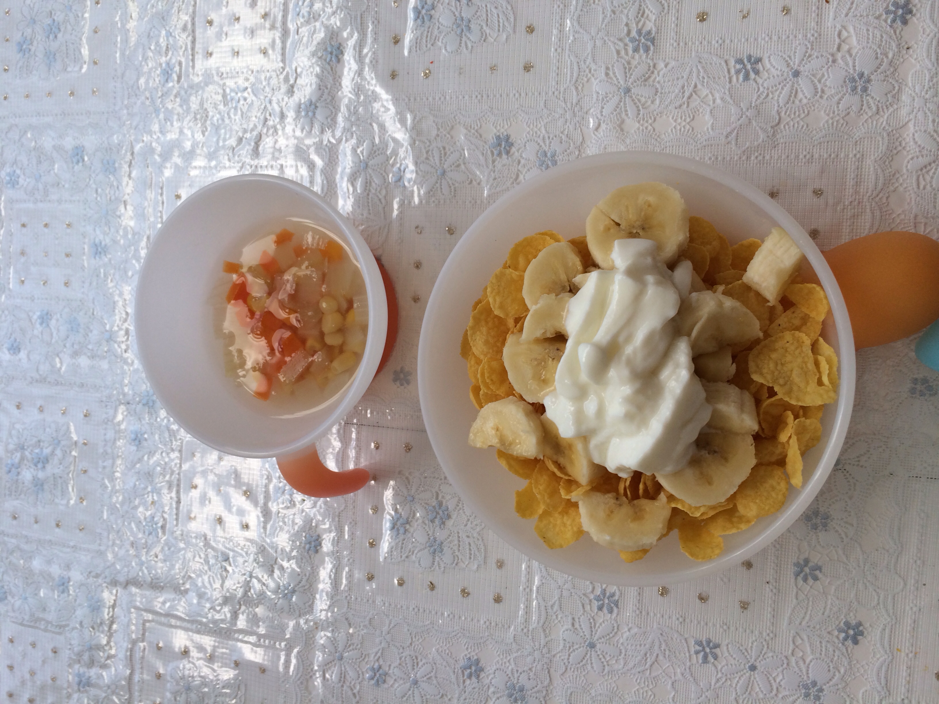 今日の朝ごはん 離乳食後期 Toeic満点ママの子育て日記